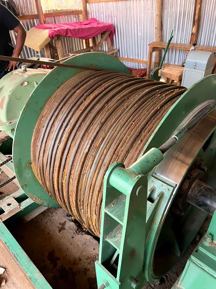 Winder and hoist assembly